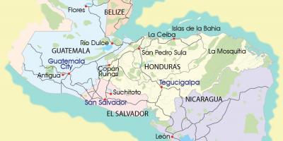 Karta mosquitia Honduras